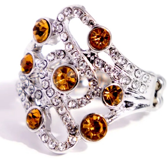 Paparazzi Jewelry - ⚪️🟤⚪️STUNNING❗️ PAPARAZZI “HIGH-CLASS HONOR” BROWN RING❗️⚪️🟤⚪️